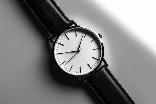 Men's Leather Strap Watch — buy on Mericati